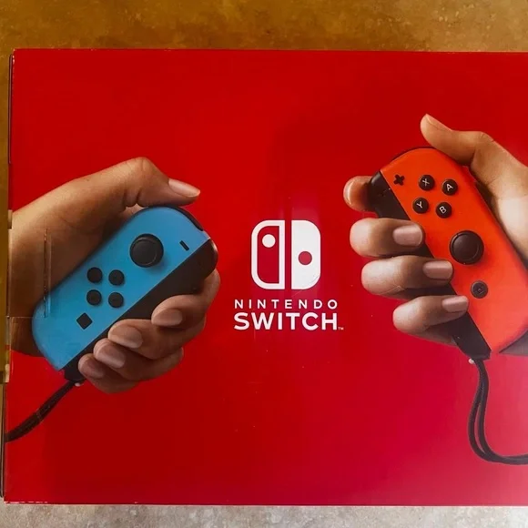 Nintendo Switch Console - Vivid Red and Blue